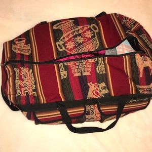 Peruvian Inca Aztec Duffle bag